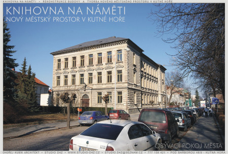 KUTNÁ HORA - NA NÁMĚTI | Historie místa - ohraničení prostorů - není patrné, kde je vstup do budovy.